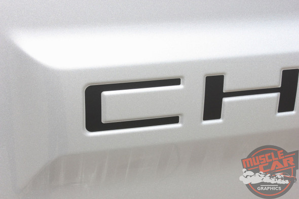 2019 Chevy Silverado Tailgate Stripes CHEVROLET 2019-2020 2021 2022 2023 2024